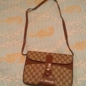 Gucci brown monogramed